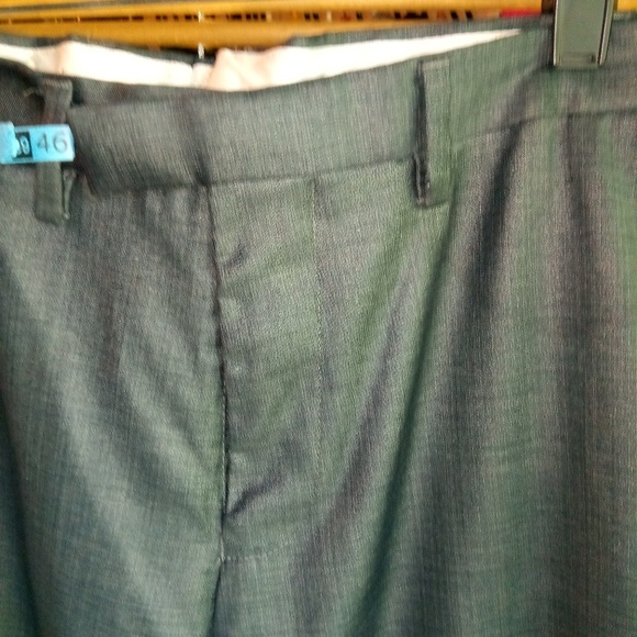 Alberto Cardinali 30x29 Mens Normcore Gray Dress Pants - Picture 5 of 6